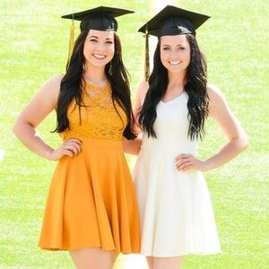 Mustard dress, supper cute, nice material!